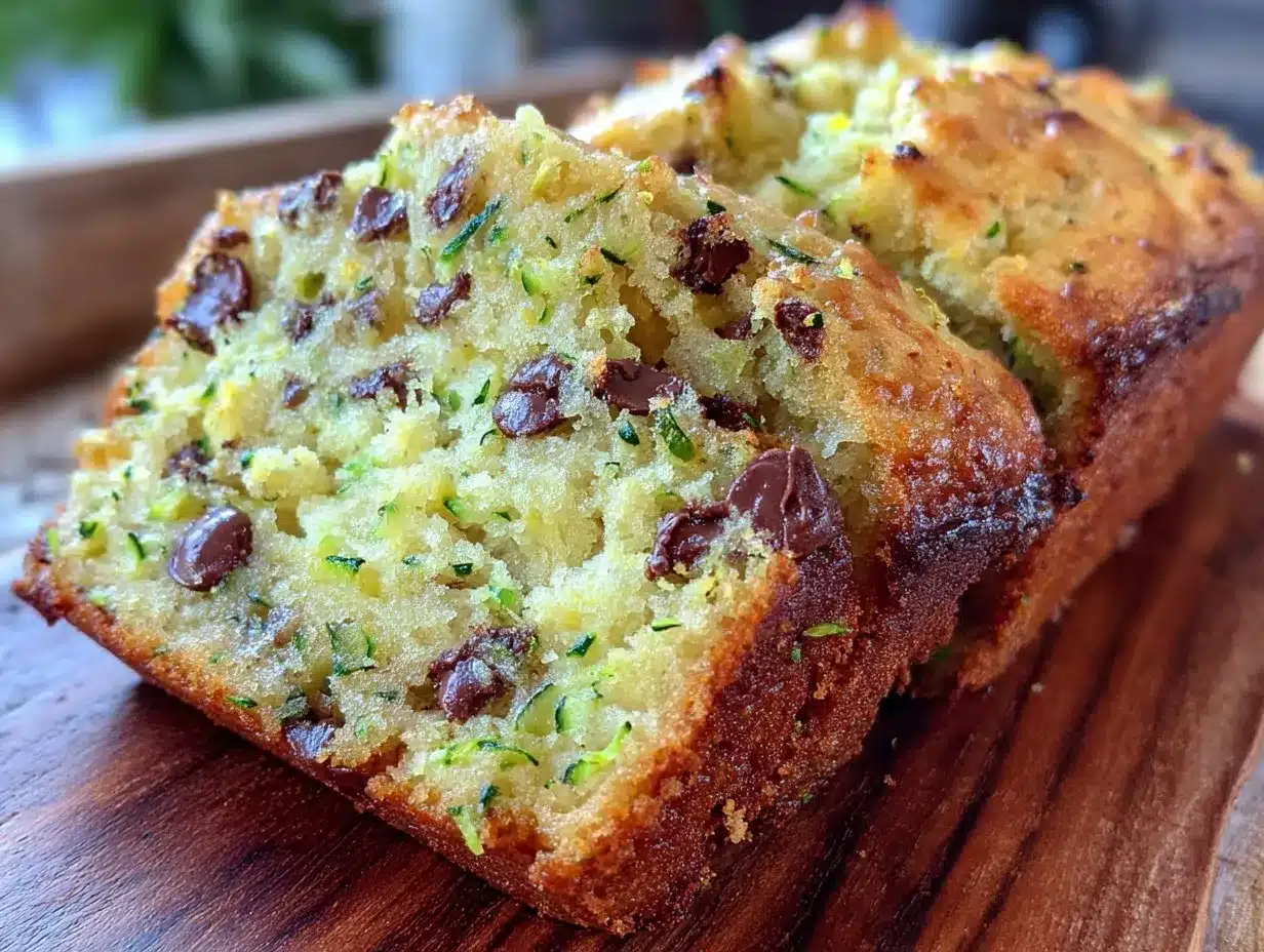 moist zucchini bread preparation steps