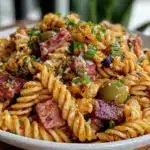 Muffuletta pasta salad - featured image