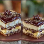 No-Bake Creamy Chocolate Eclair Cake - featured image