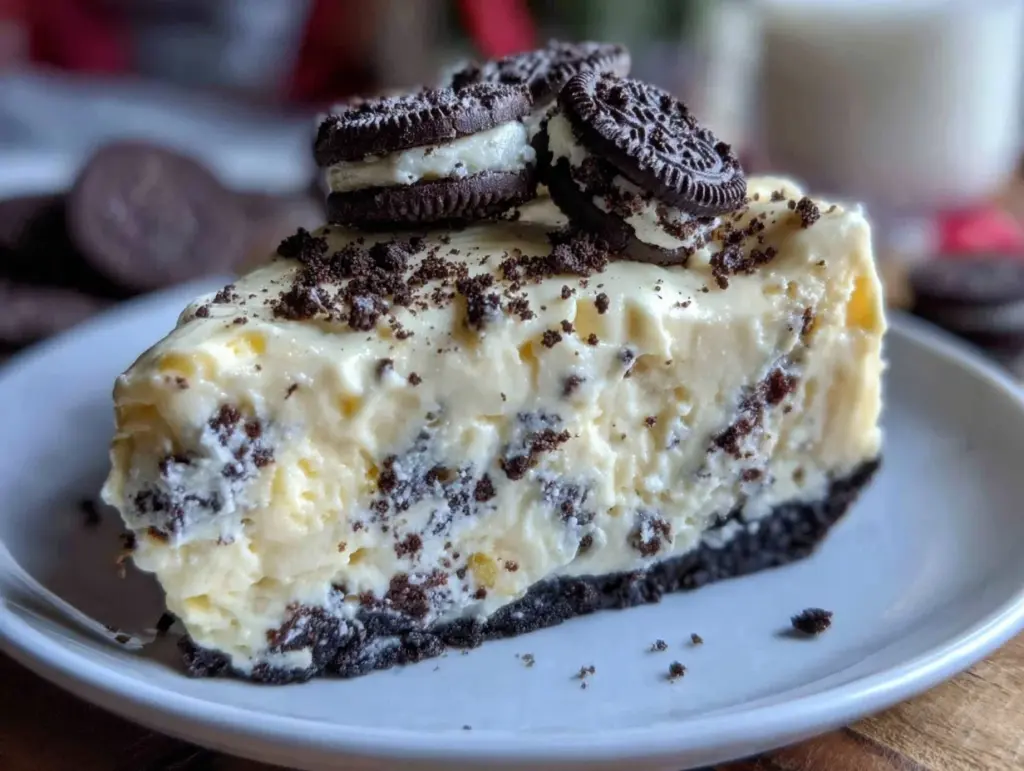 no bake oreo cheesecake - featured image