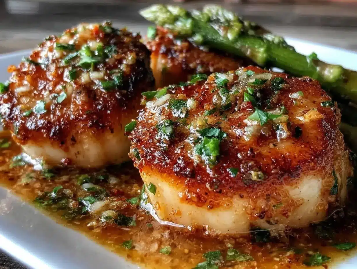 pan-seared scallops recipe preparation steps