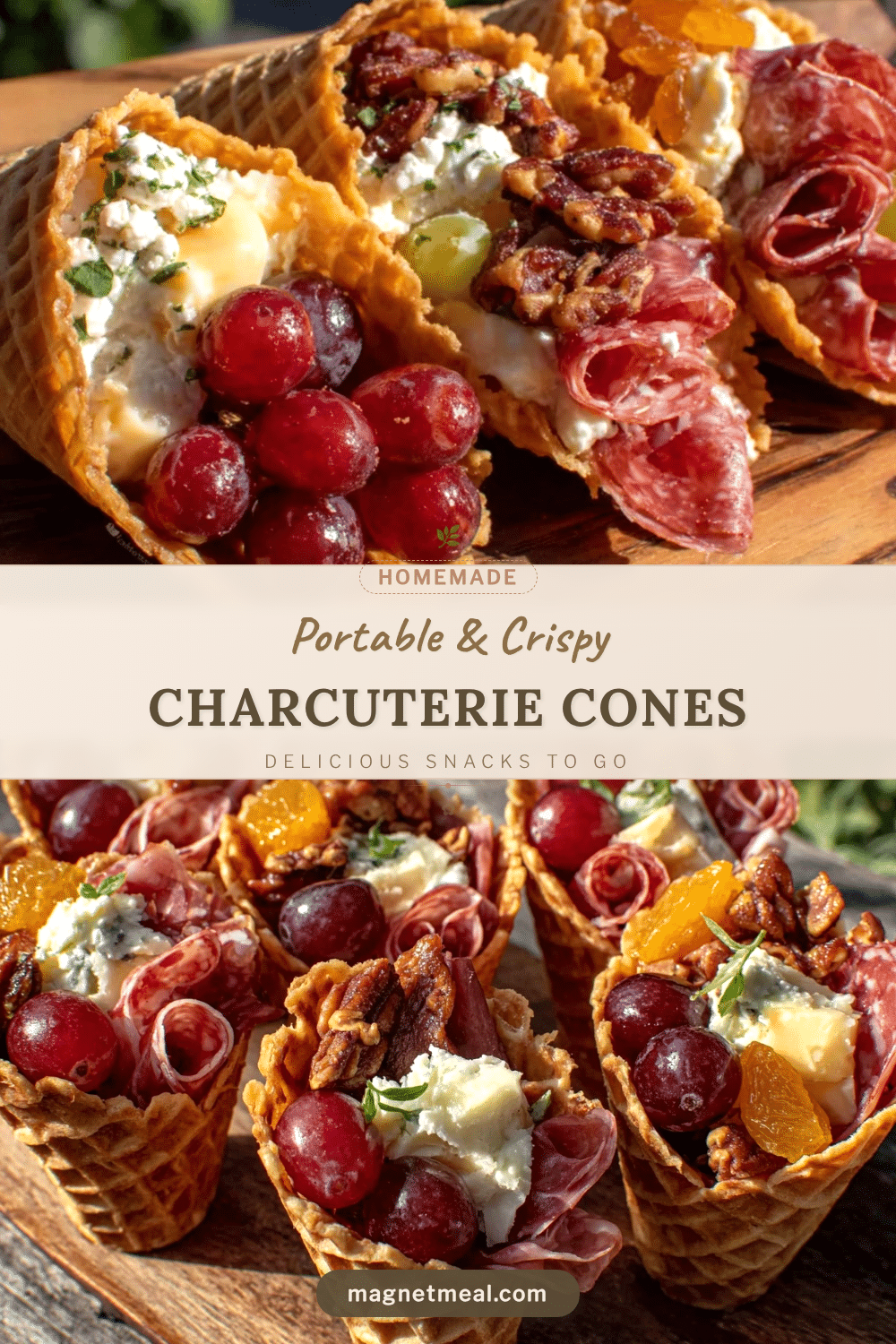 perfect charcuterie cones recipe