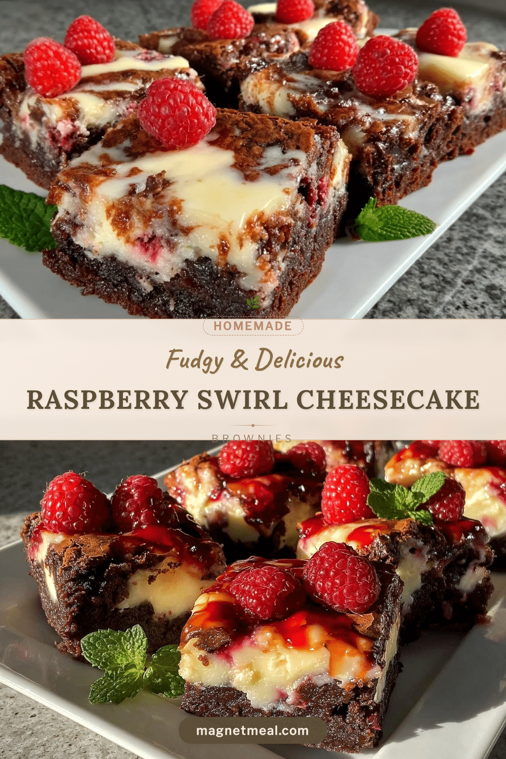 raspberry cheesecake brownies recipe