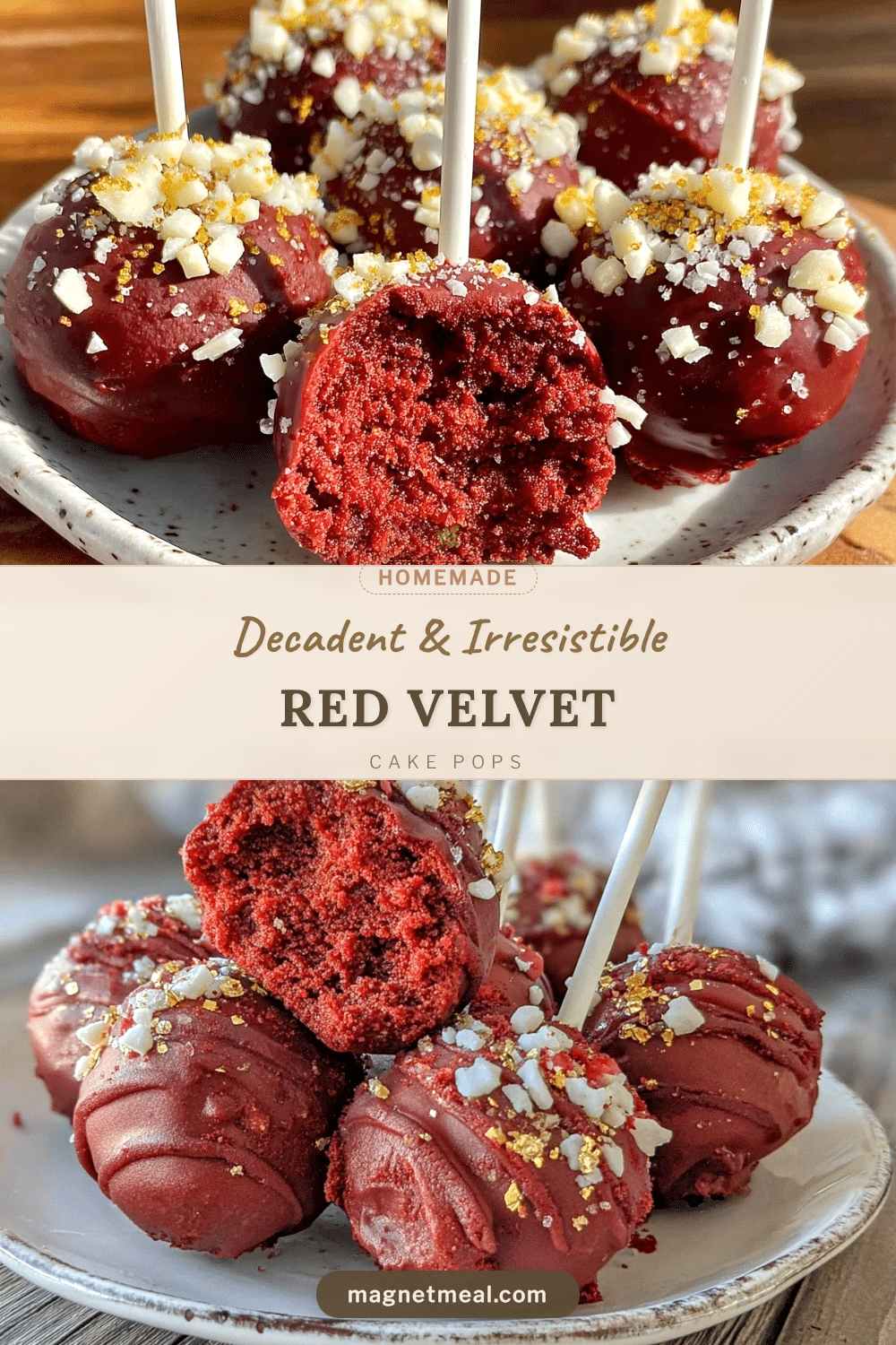 red velvet cake pops recipe