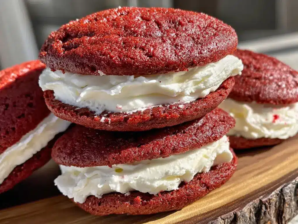 red velvet whoopie pies - featured image