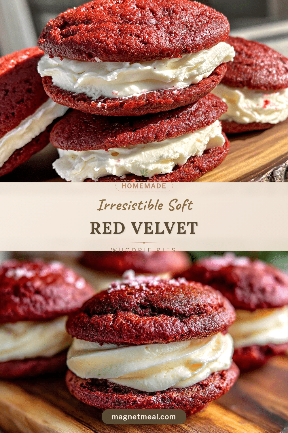 red velvet whoopie pies recipe