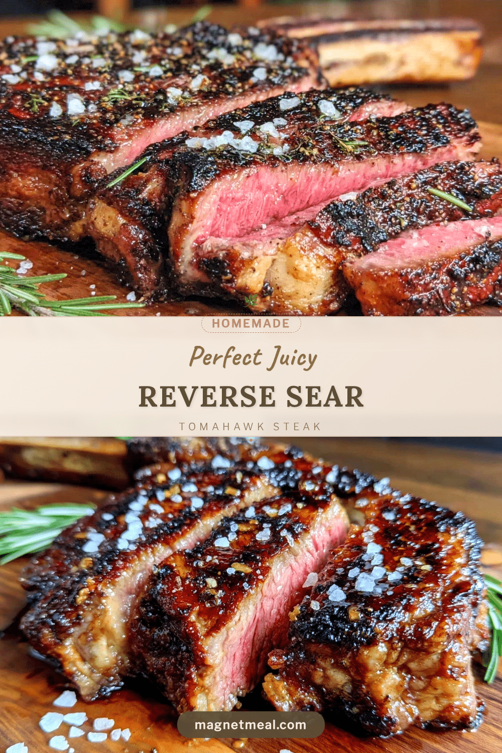 reverse sear tomahawk steak recipe