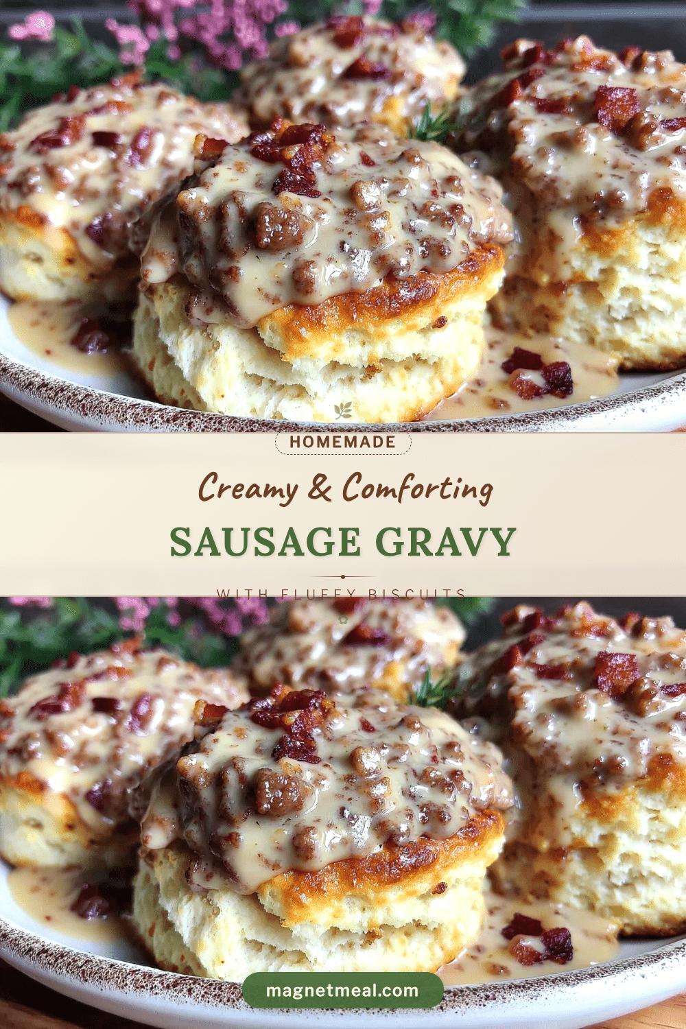 sausage gravy and biscuits recipe