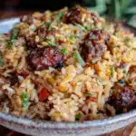 savory dirty rice with chicken livers - featured image