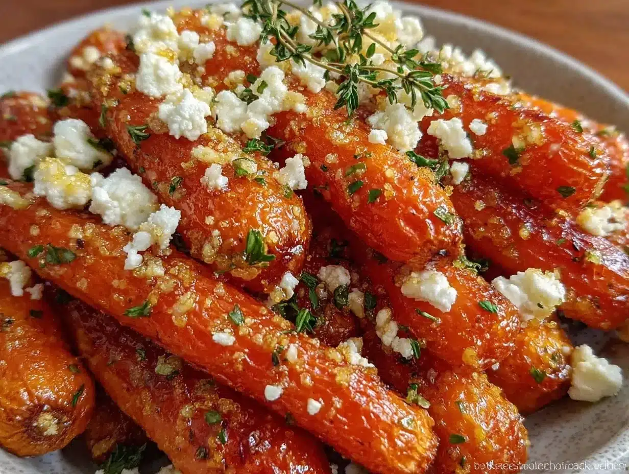 savory honey roasted carrots preparation steps