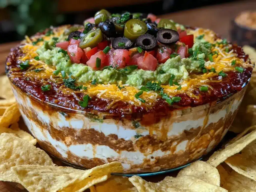 seven-layer taco dip - featured image