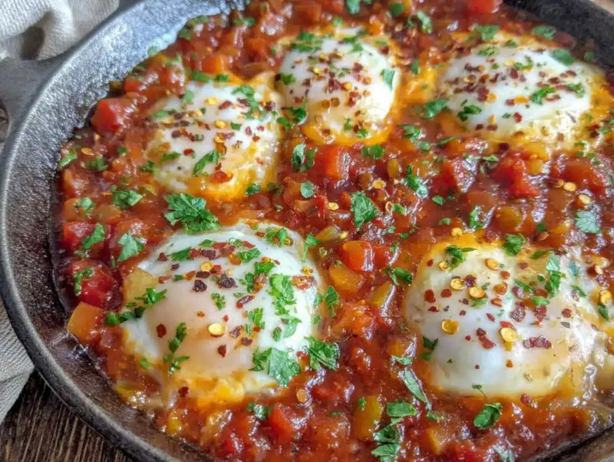 shakshuka recipe preparation steps