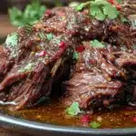 slow cooker beef barbacoa - featured image