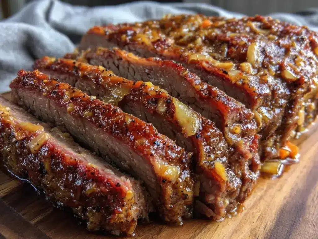 slow cooker corned beef brisket - featured image