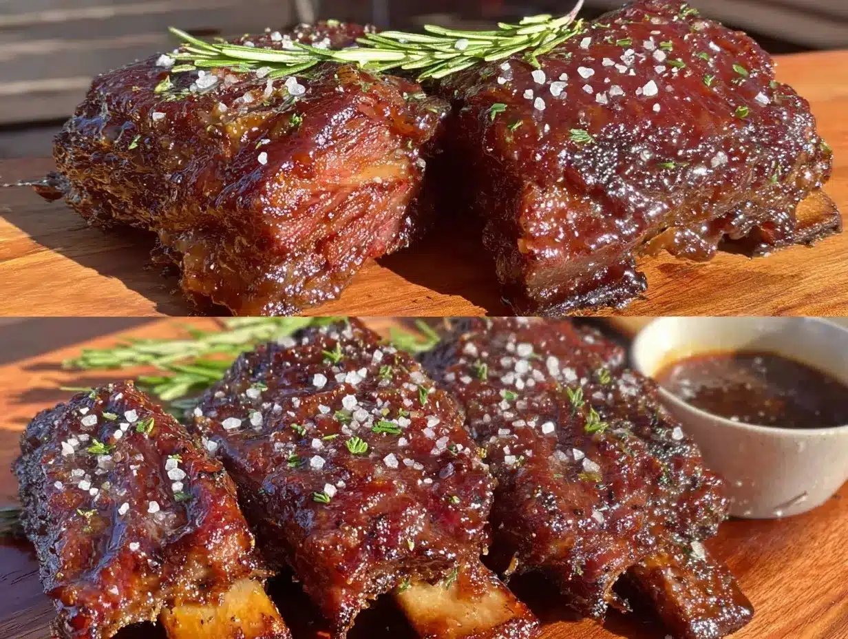 smoked beef short ribs preparation steps
