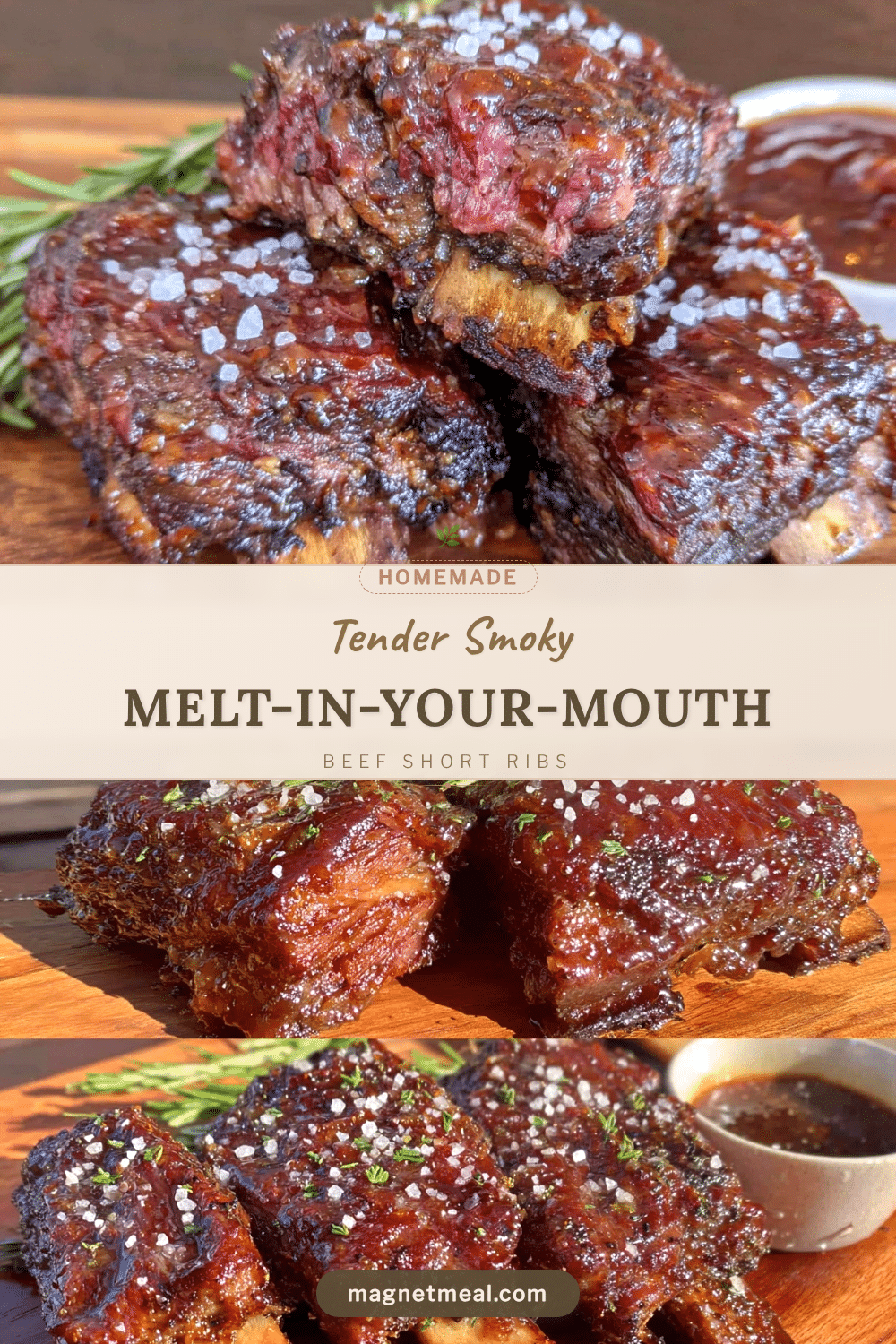 smoked beef short ribs recipe
