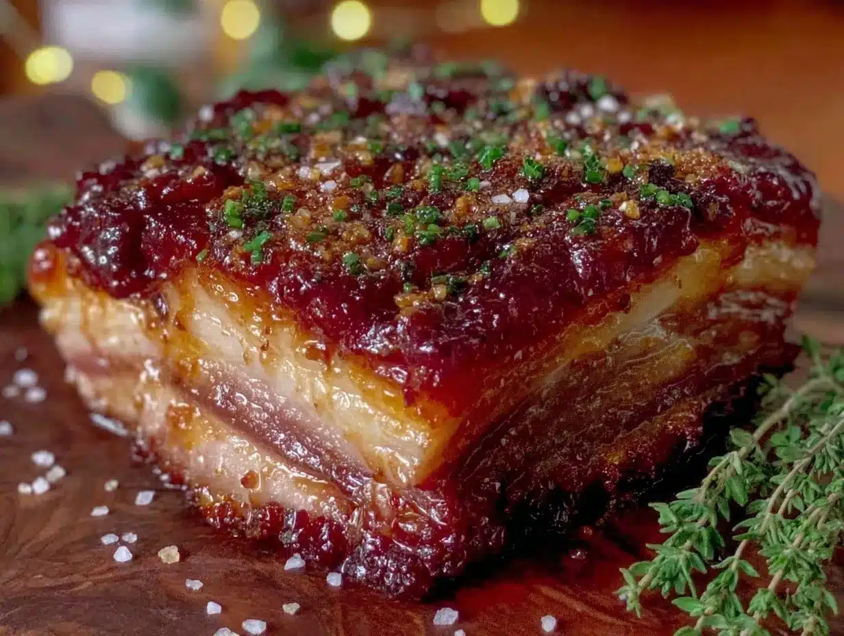 smoked pork belly recipe preparation steps