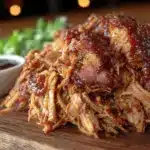 smoked pulled pork recipe - featured image