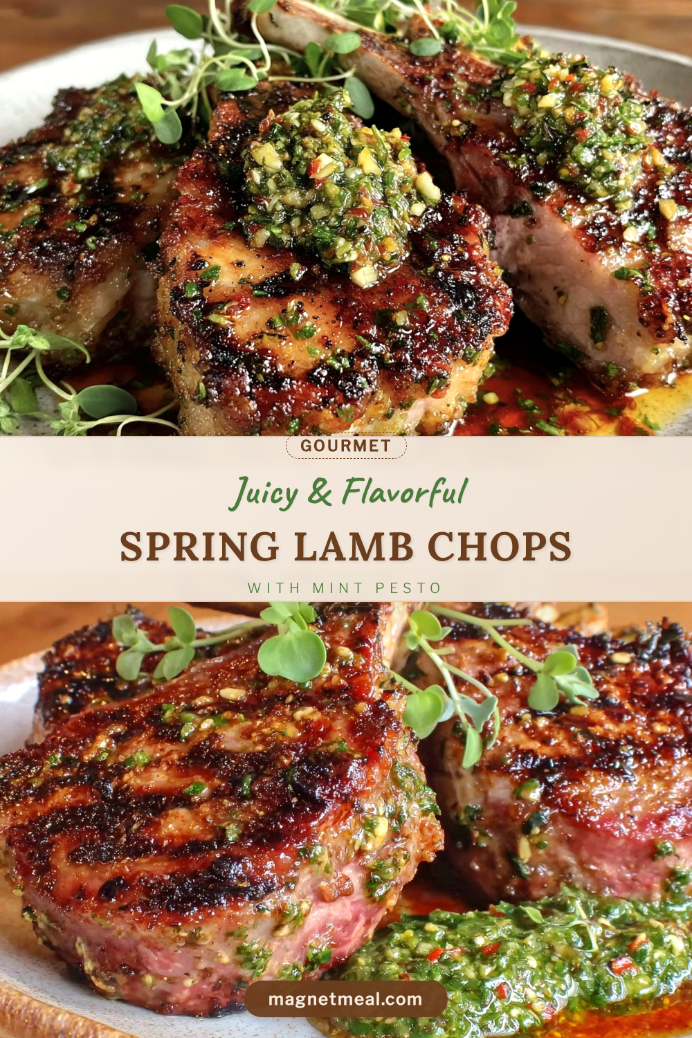spring lamb chops recipe