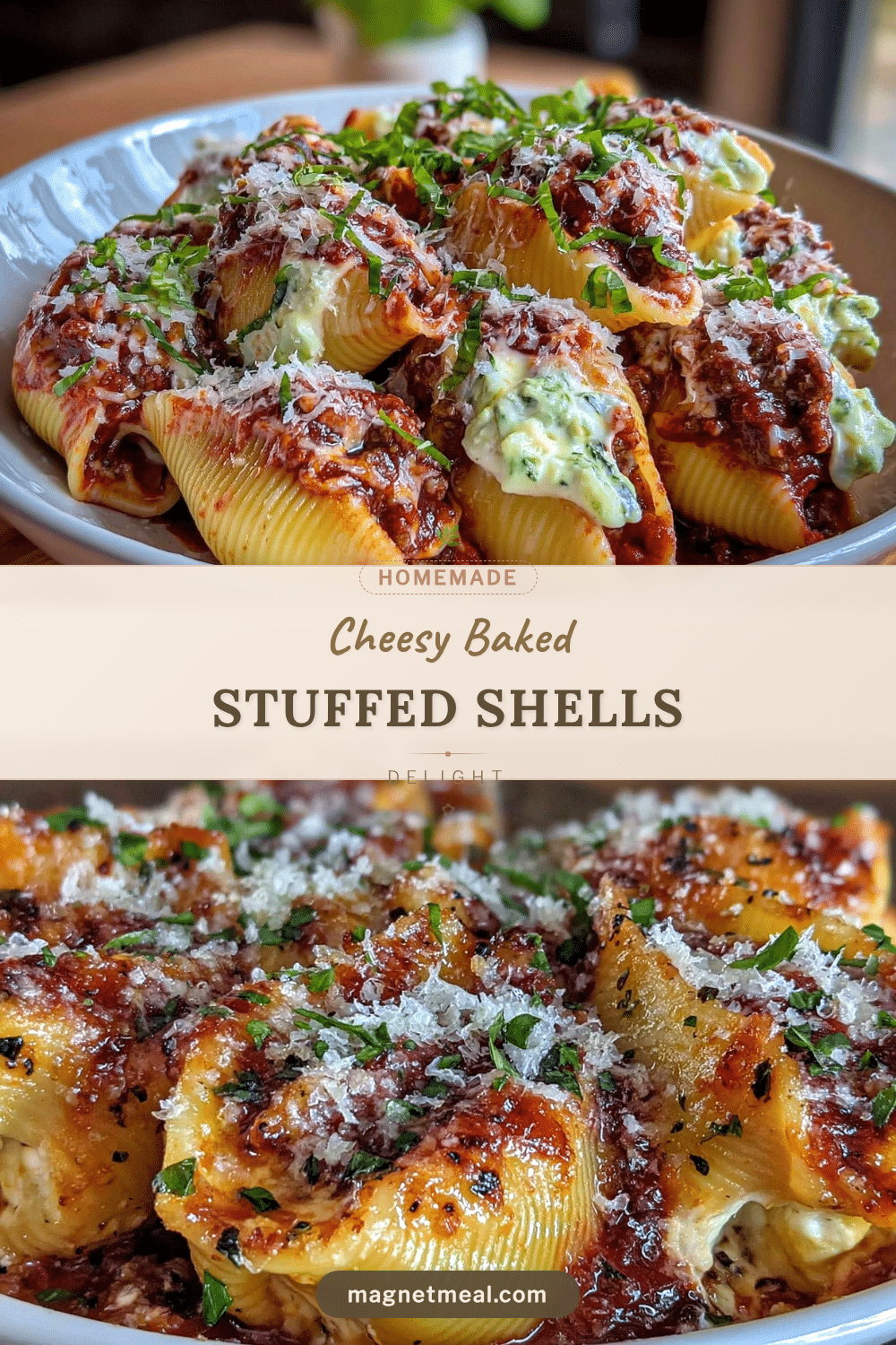 stuffed shells with ricotta cheese recipe