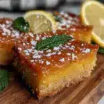 tangy lemon bars - featured image
