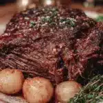 tender crockpot Mississippi pot roast - featured image