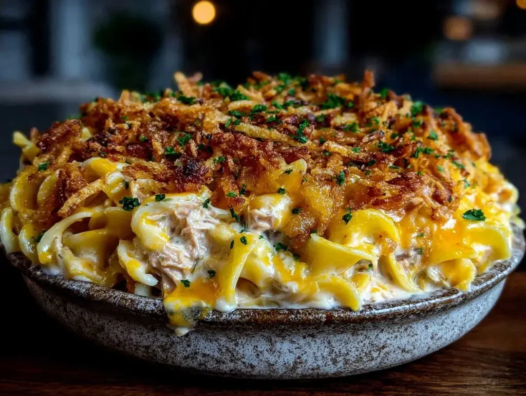 tuna noodle casserole - featured image