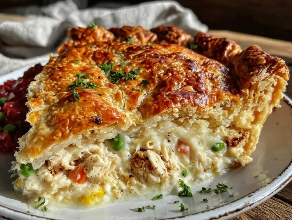 turkey pot pie recipe - featured image