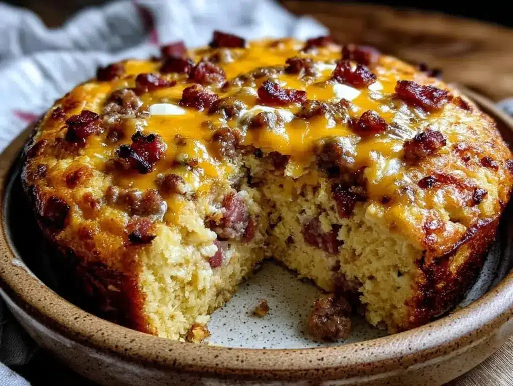Ultimate Cheesy Corn Dog Casserole - featured image