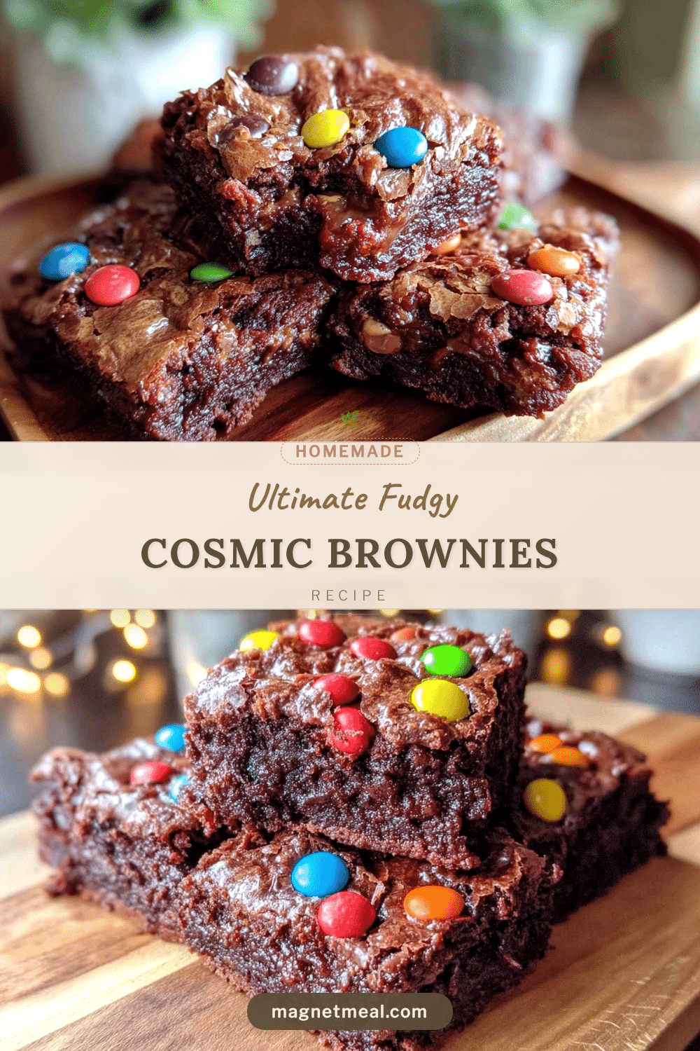 Ultimate Fudgy Cosmic Brownies recipe
