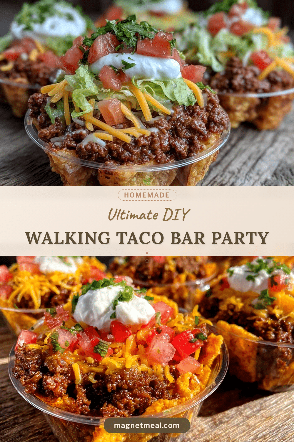 walking taco bar recipe recipe