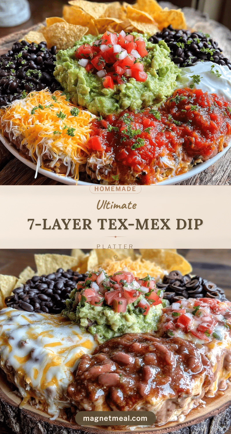 7-Layer Tex-Mex Dip Platter recipe
