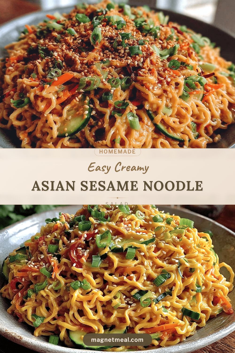 asian sesame noodle salad recipe