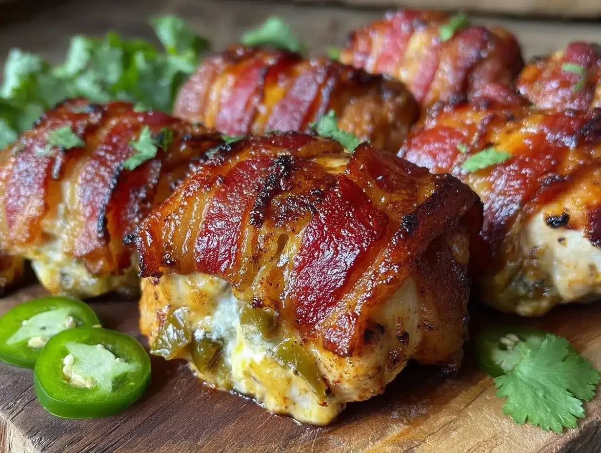bacon-wrapped jalapeno cream cheese chicken preparation steps