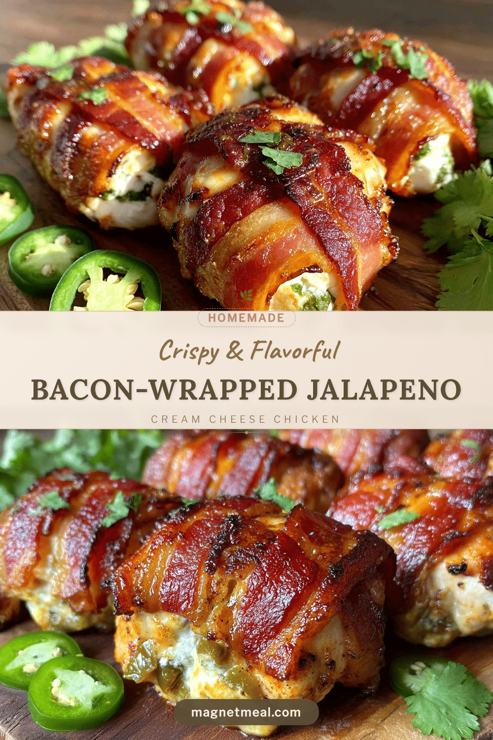 bacon-wrapped jalapeno cream cheese chicken recipe