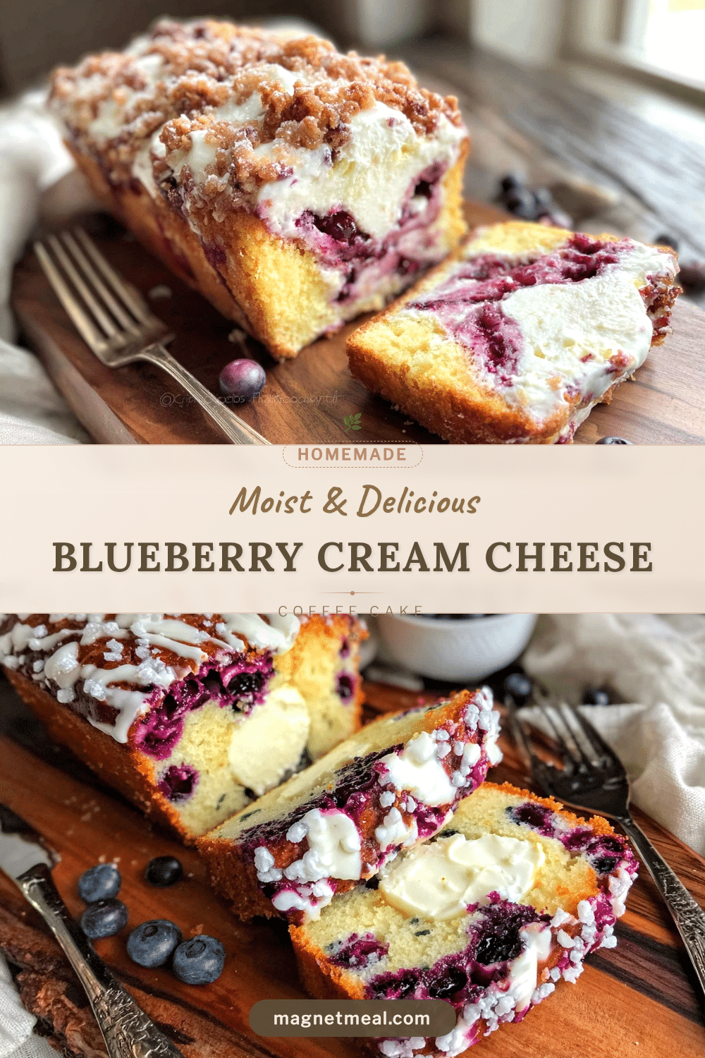 blueberry cream cheese coffee cake recipe