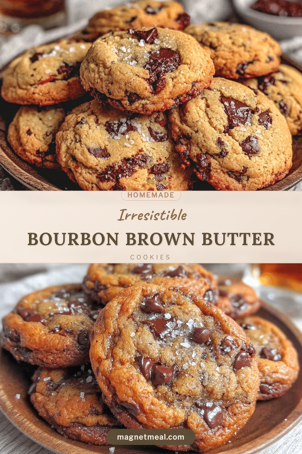 bourbon brown butter chocolate chip cookies recipe