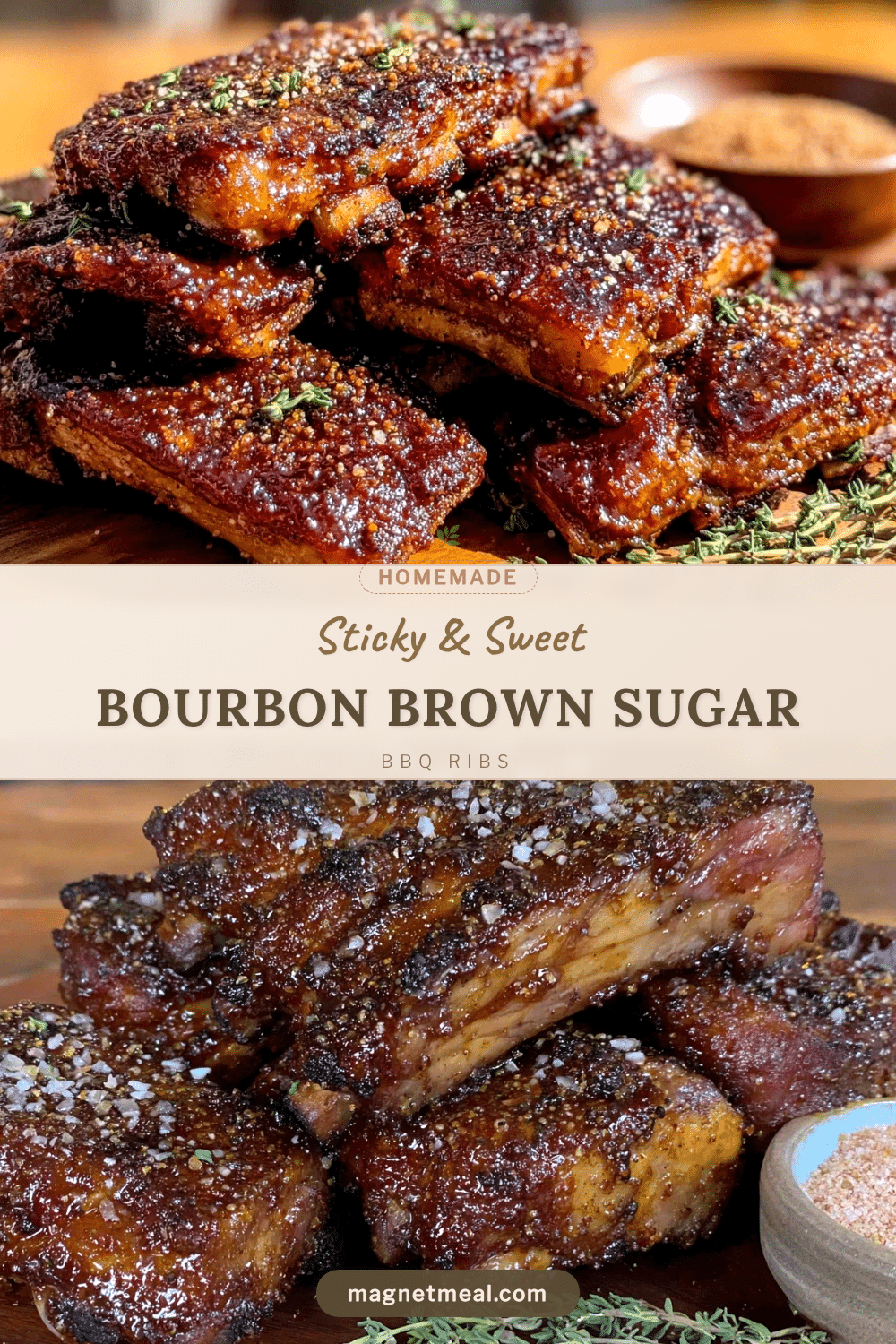 bourbon brown sugar bbq ribs recipe