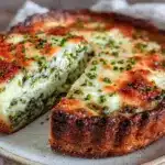 boursin cheese spinach quiche - featured image