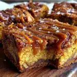 brown butter apple cinnamon blondies - featured image