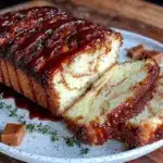 brown butter baileys pound cake - featured image