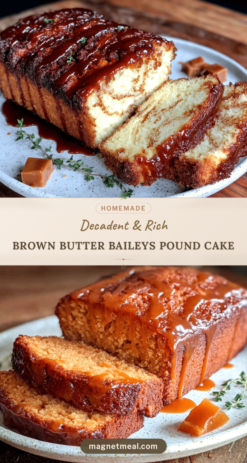 brown butter baileys pound cake recipe