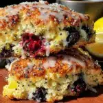 brown butter blueberry scones - featured image