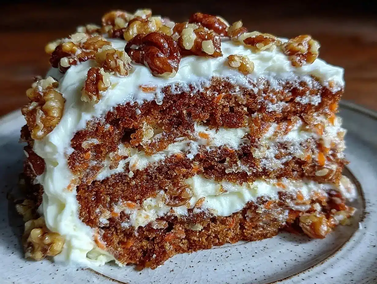 brown butter carrot cake preparation steps