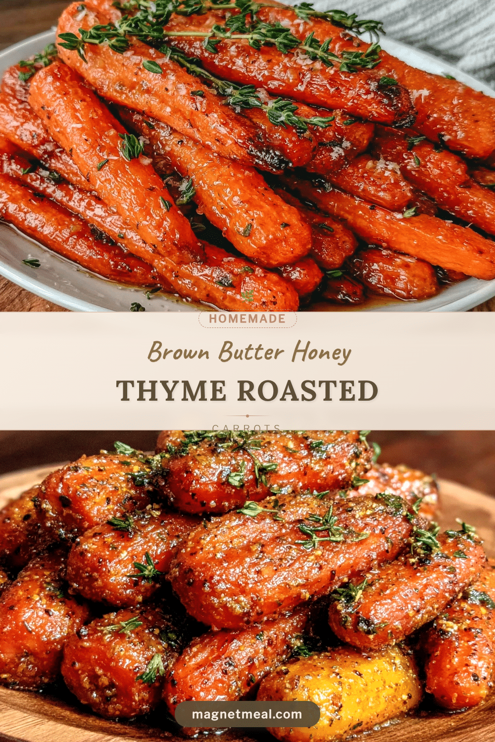brown butter honey roasted carrots recipe