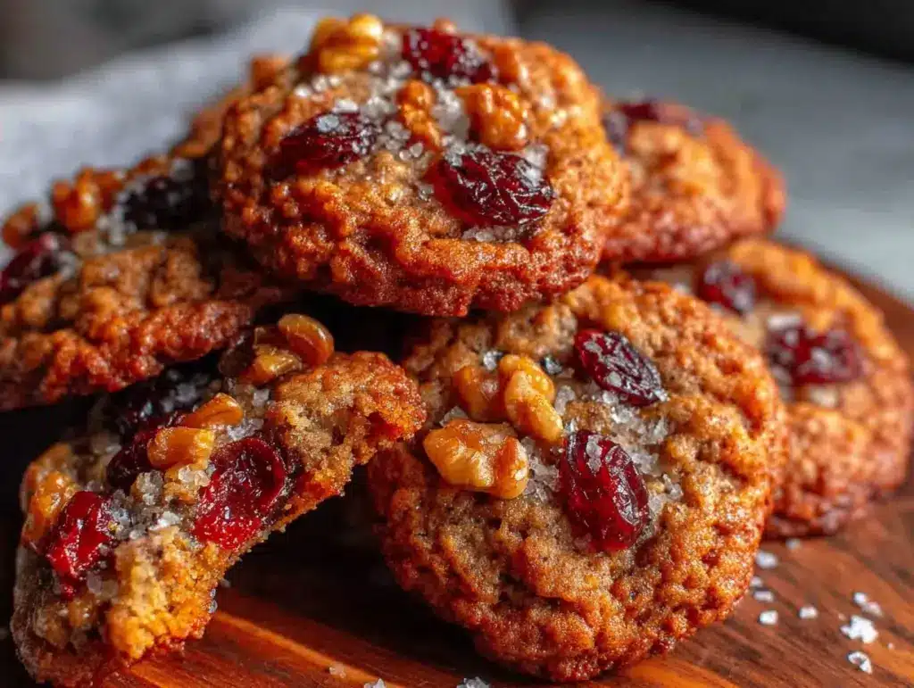 brown butter oatmeal raisin cookies - featured image