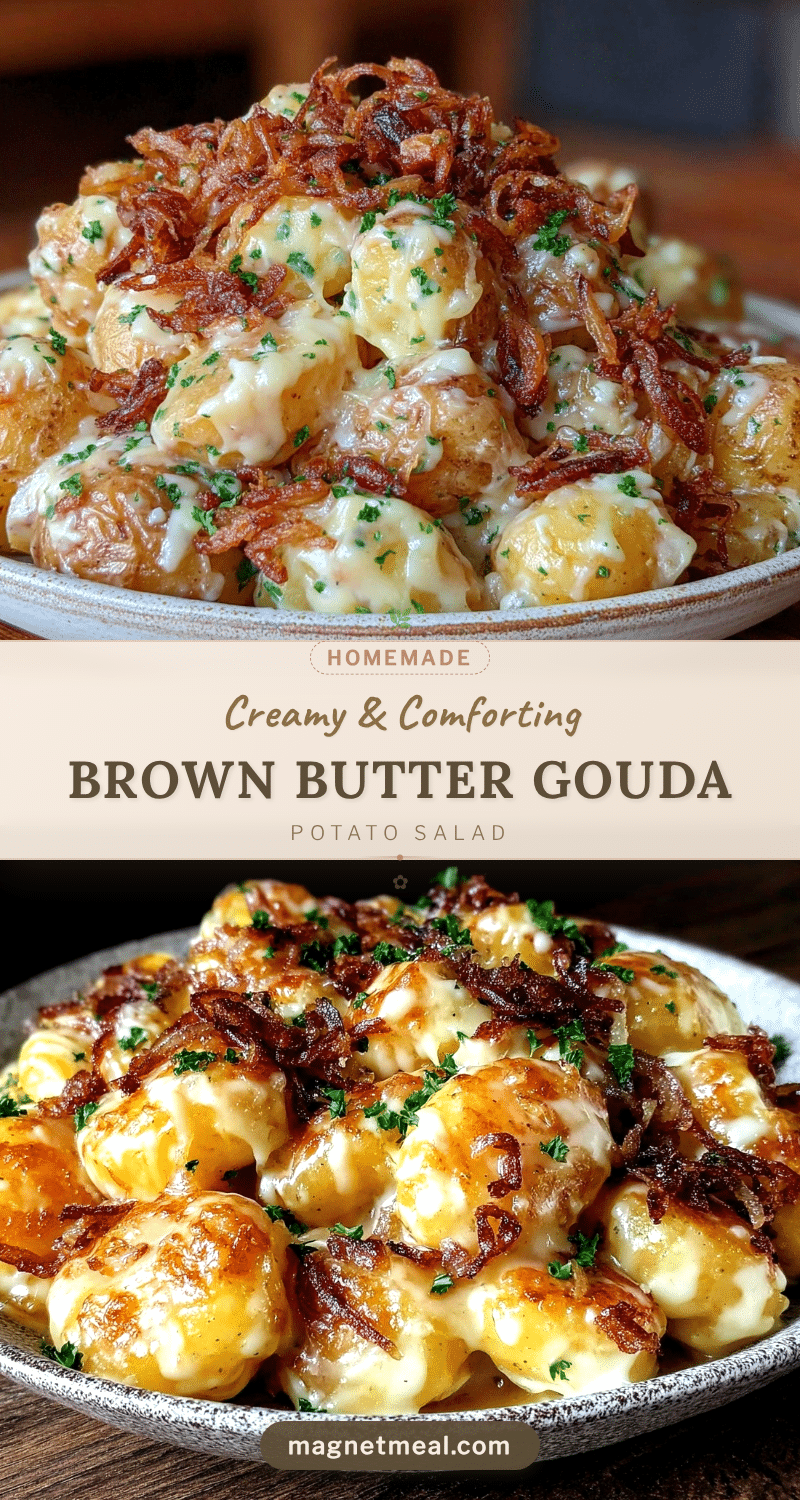 brown butter smoked gouda potato salad recipe