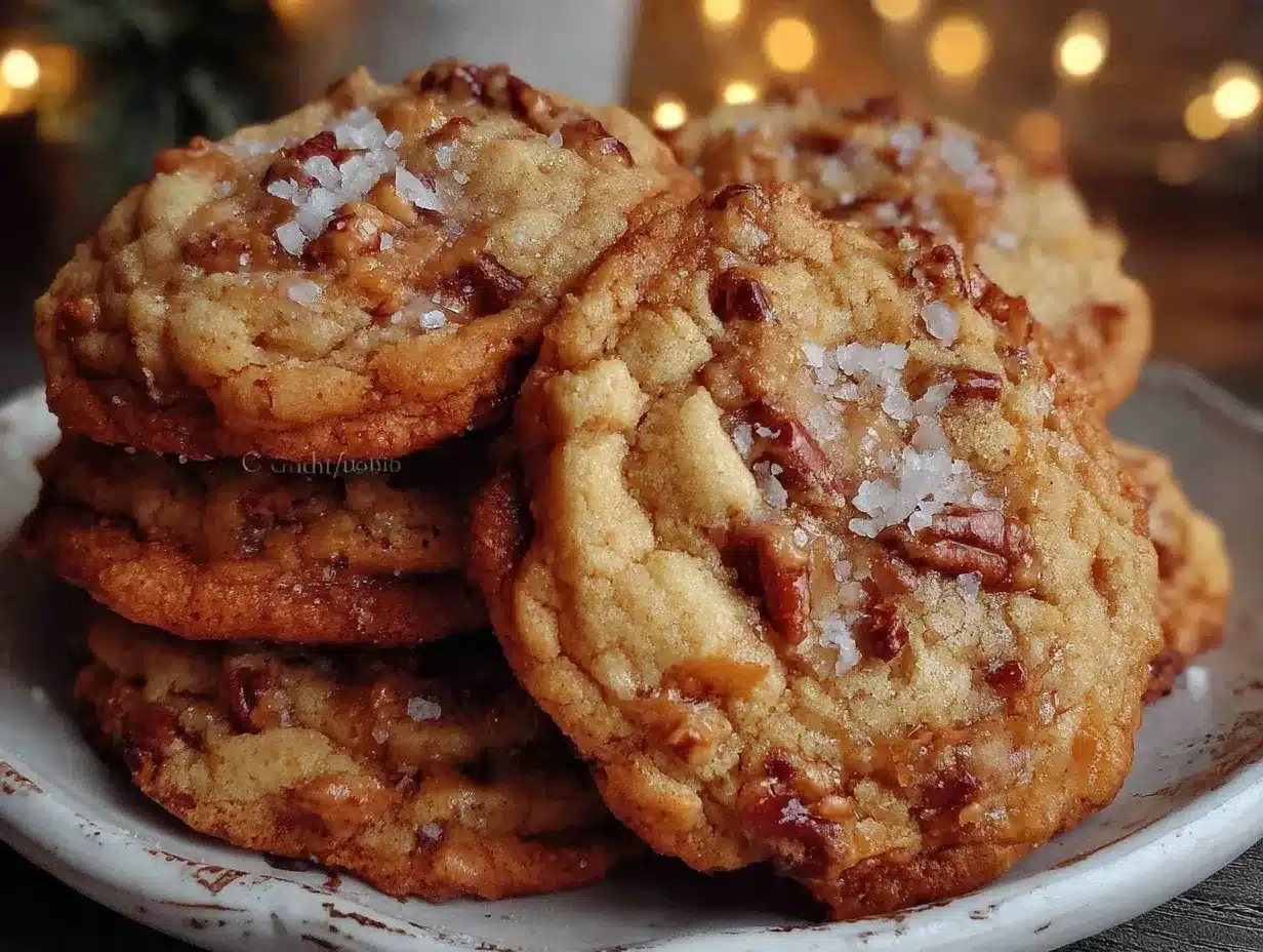 brown butter toffee pecan cookies preparation steps