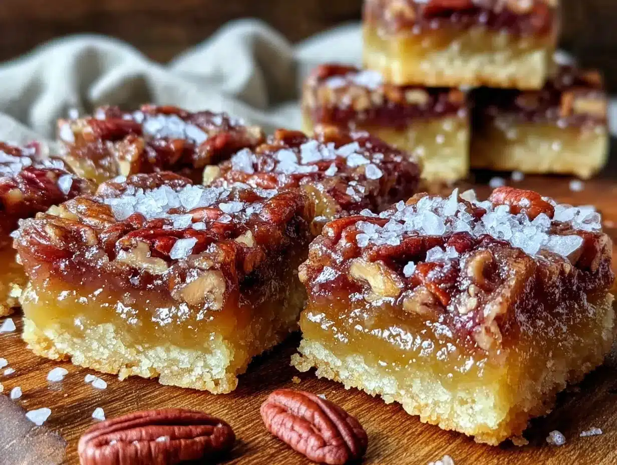 brown butter toffee pecan shortbread bars preparation steps
