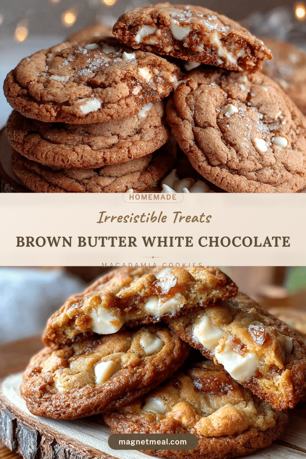 brown butter white chocolate macadamia cookies recipe